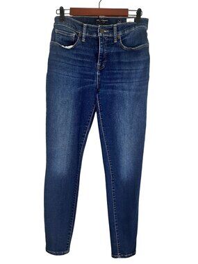 Lucky Brand Denim Skinny Jean Blue 8 Western Classic Boho Cowgirl Concert Rodeo